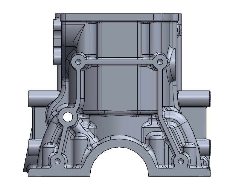 直列式6缸发动机缸体